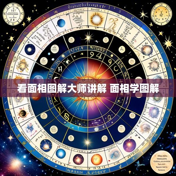 看面相图解大师讲解 面相学图解