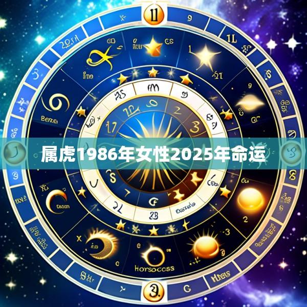 属虎1986年女性2025年命运
