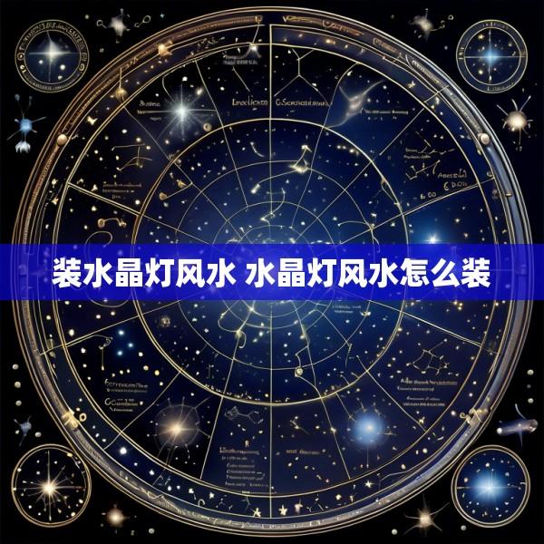 装水晶灯风水 水晶灯风水怎么装