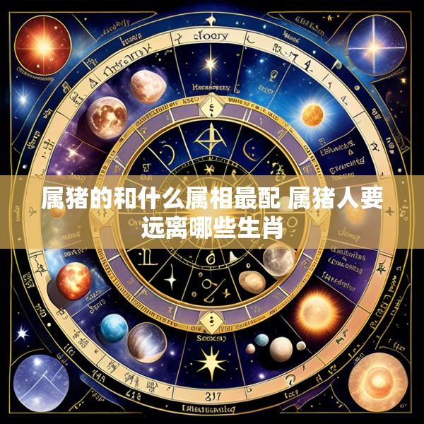 属猪的和什么属相最配 属猪人要远离哪些生肖