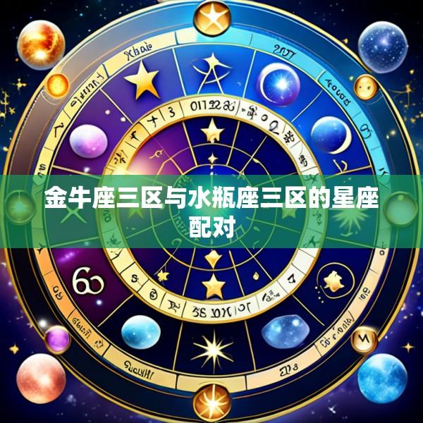 金牛座三区与水瓶座三区的星座配对