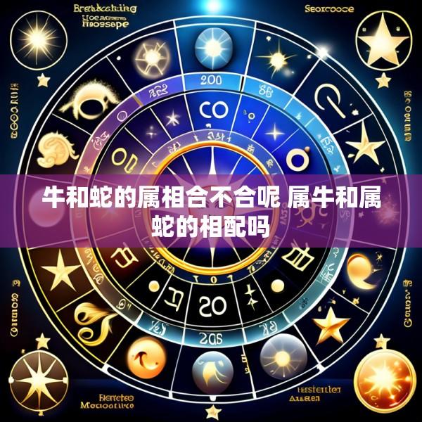 牛和蛇的属相合不合呢 属牛和属蛇的相配吗