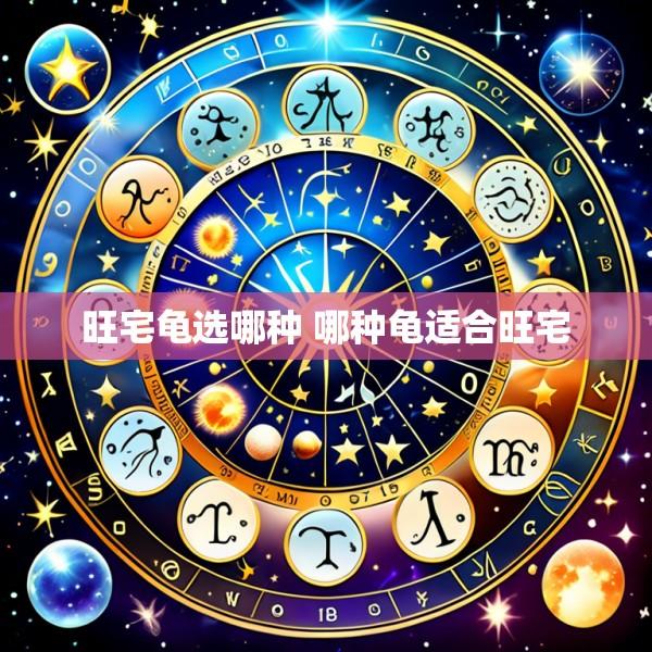 旺宅龟选哪种 哪种龟适合旺宅