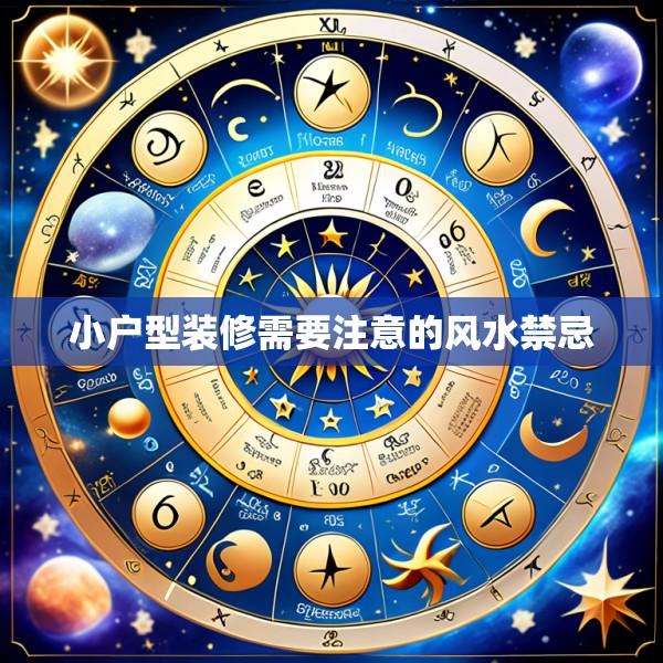 小户型装修需要注意的风水禁忌