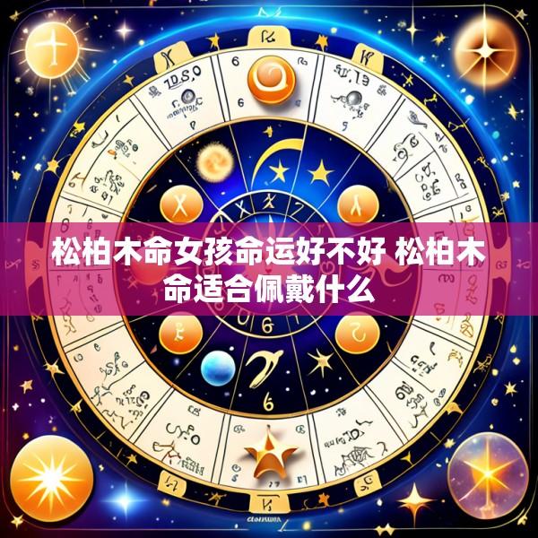 松柏木命女孩命运好不好 松柏木命适合佩戴什么