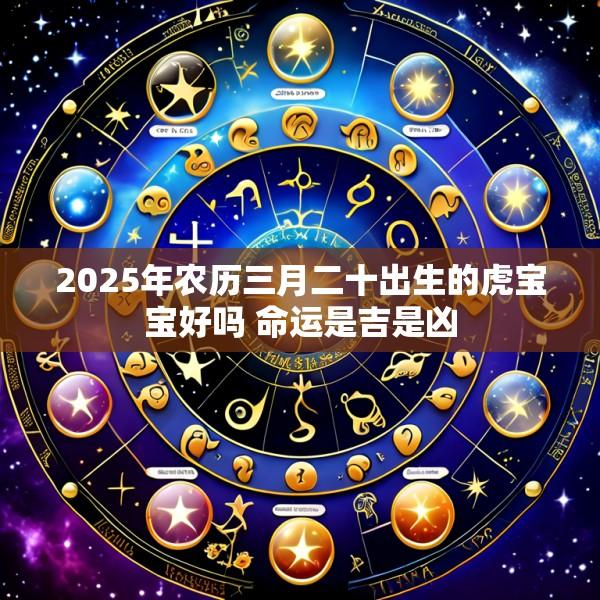2025年农历三月二十出生的虎宝宝好吗 命运是吉是凶
