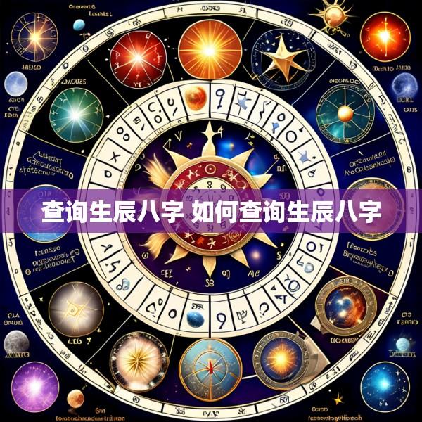 查询生辰八字 如何查询生辰八字