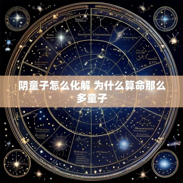 阴童子怎么化解 为什么算命那么多童子
