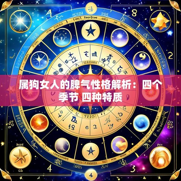 属狗女人的脾气性格解析：四个季节 四种特质