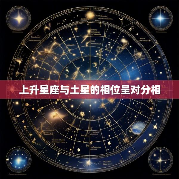 上升星座与土星的相位呈对分相