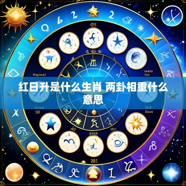 红日升是什么生肖 两卦相重什么意思