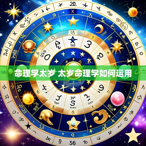 命理学太岁 太岁命理学如何运用