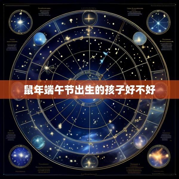 鼠年端午节出生的孩子好不好