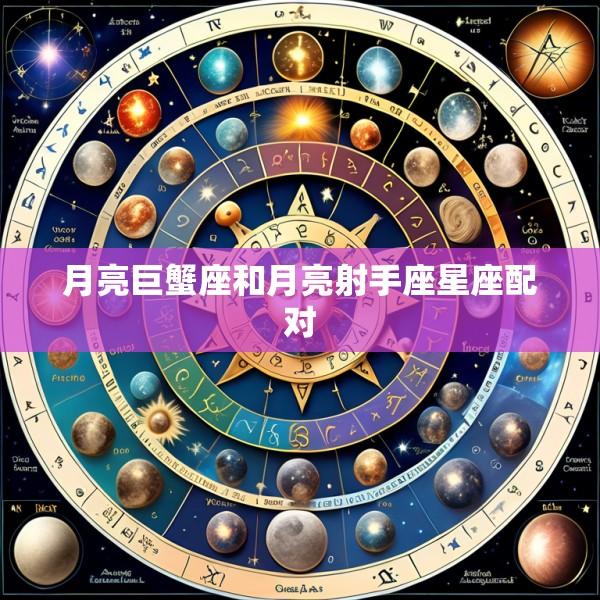 月亮巨蟹座和月亮射手座星座配对