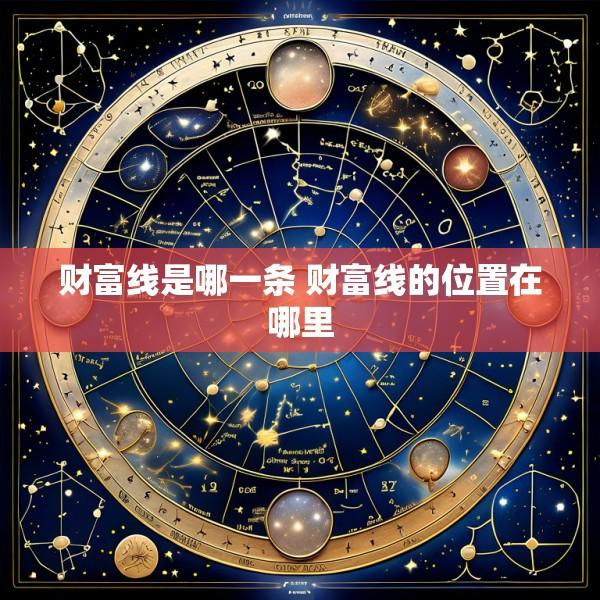 财富线是哪一条 财富线的位置在哪里