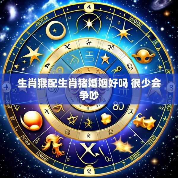 生肖猴配生肖猪婚姻好吗 很少会争吵