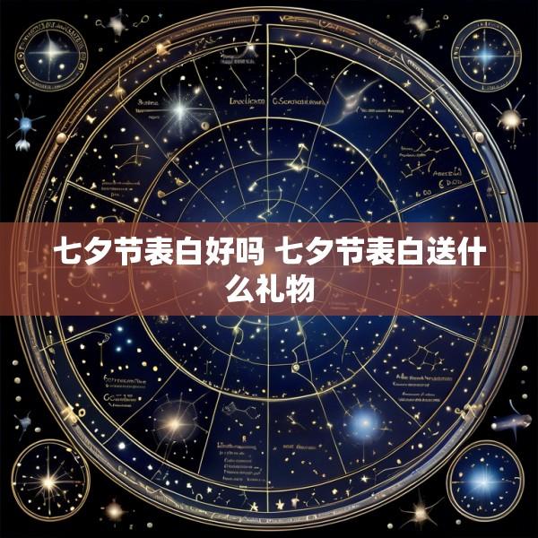 七夕节表白好吗 七夕节表白送什么礼物