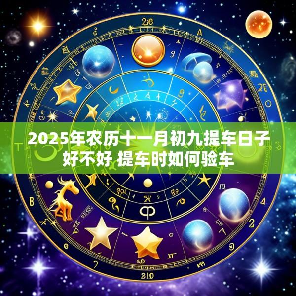 2025年农历十一月初九提车日子好不好 提车时如何验车