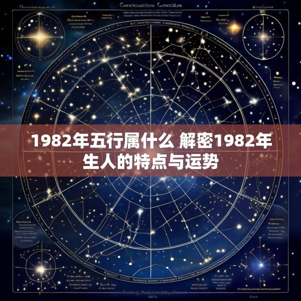 1982年五行属什么 解密1982年生人的特点与运势