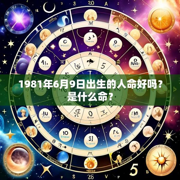 1981年6月9日出生的人命好吗？是什么命？