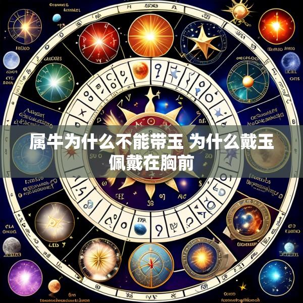 属牛为什么不能带玉 为什么戴玉佩戴在胸前
