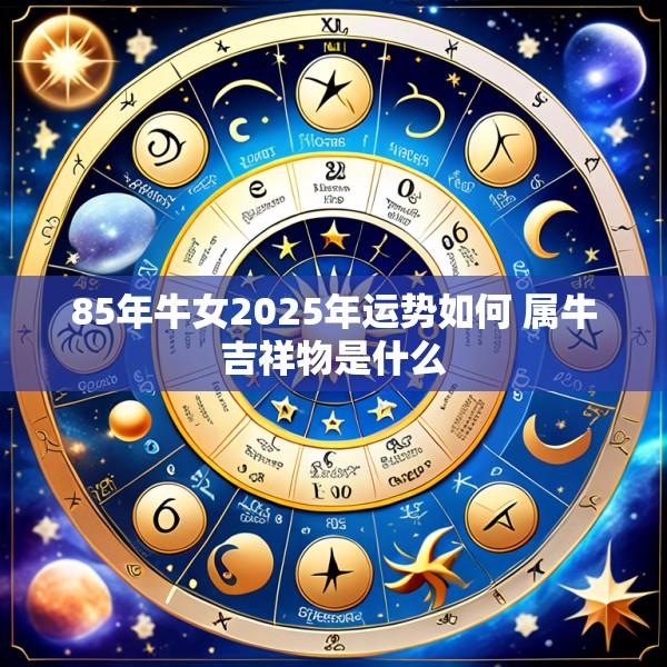 85年牛女2025年运势如何 属牛吉祥物是什么