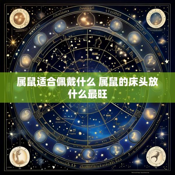 属鼠适合佩戴什么 属鼠的床头放什么最旺