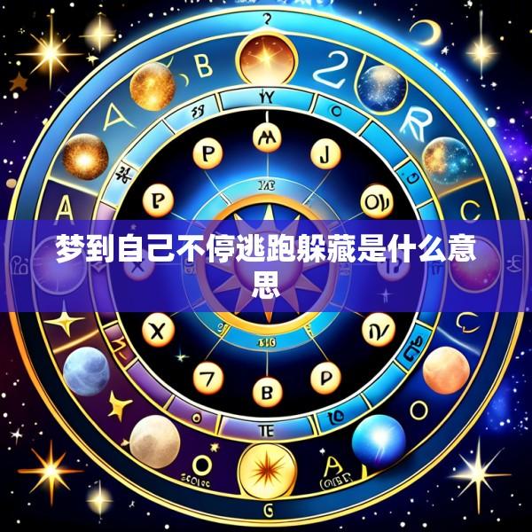 梦到自己不停逃跑躲藏是什么意思