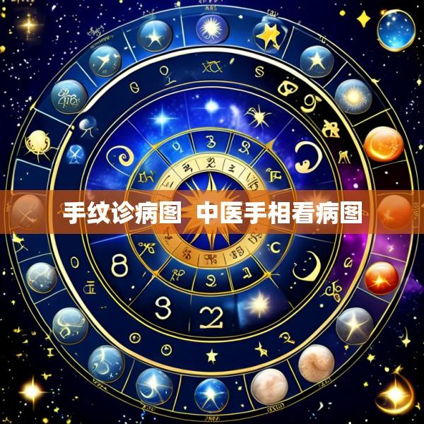 手纹诊病图  中医手相看病图