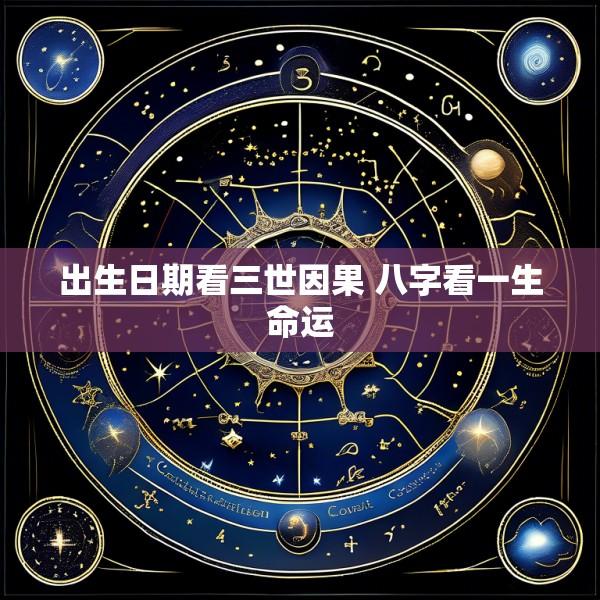 出生日期看三世因果 八字看一生命运