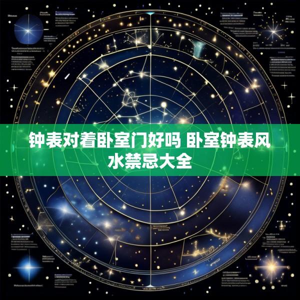 钟表对着卧室门好吗 卧室钟表风水禁忌大全