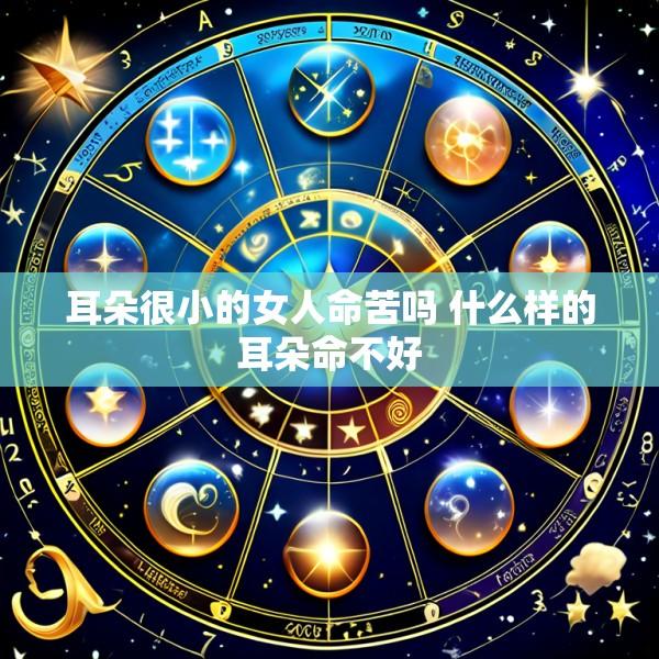 耳朵很小的女人命苦吗 什么样的耳朵命不好