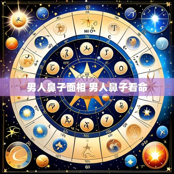 男人鼻子面相 男人鼻子看命