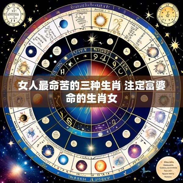 女人最命苦的三种生肖 注定富婆命的生肖女