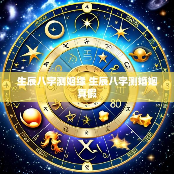 生辰八字测姻缘 生辰八字测婚姻真假