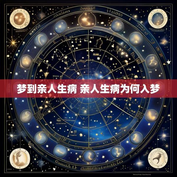 梦到亲人生病 亲人生病为何入梦