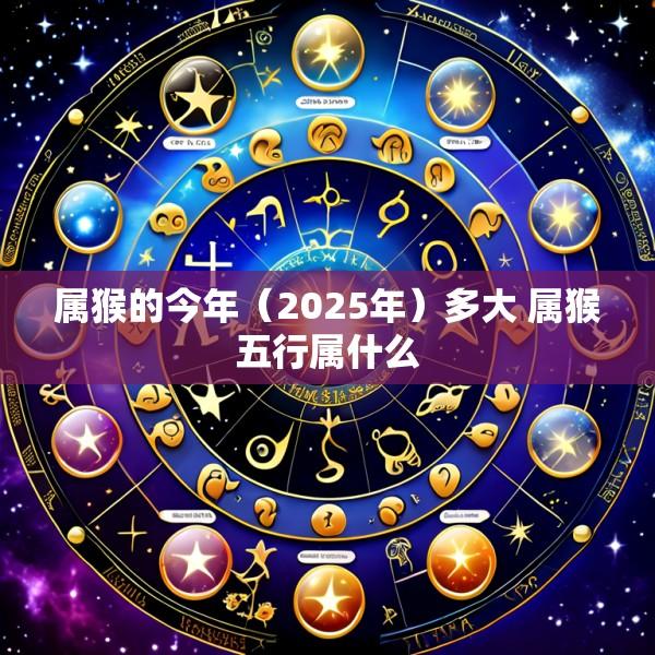 属猴的今年（2025年）多大 属猴五行属什么