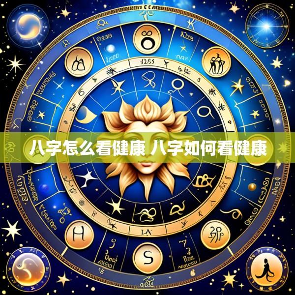 八字怎么看健康 八字如何看健康