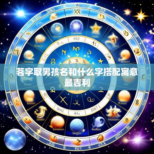 茗字取男孩名和什么字搭配寓意最吉利
