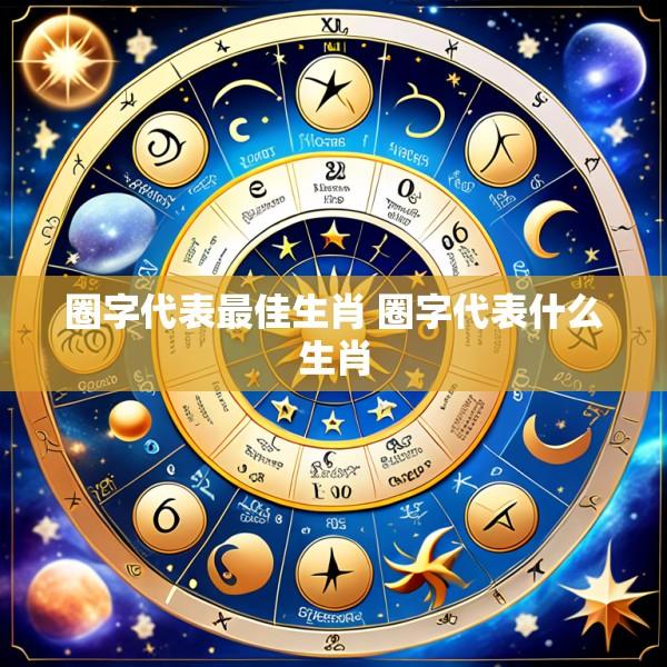 圈字代表最佳生肖 圈字代表什么生肖