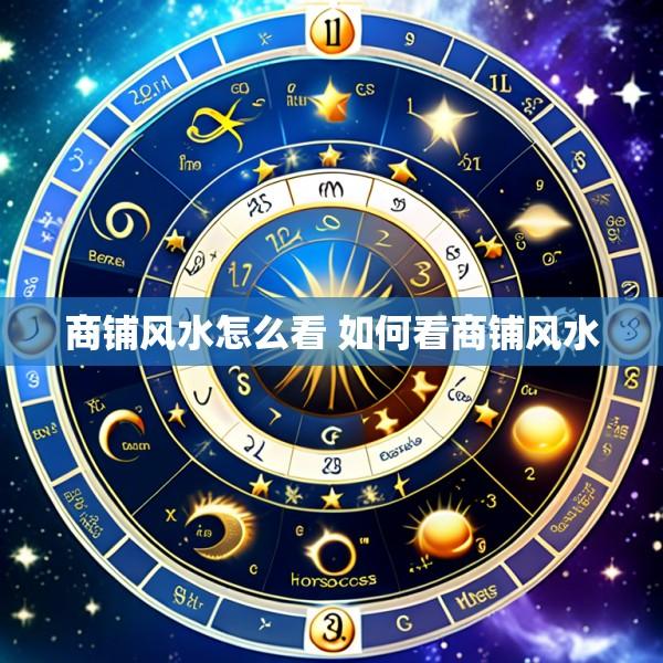 商铺风水怎么看 如何看商铺风水
