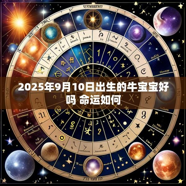 2025年9月10日出生的牛宝宝好吗 命运如何