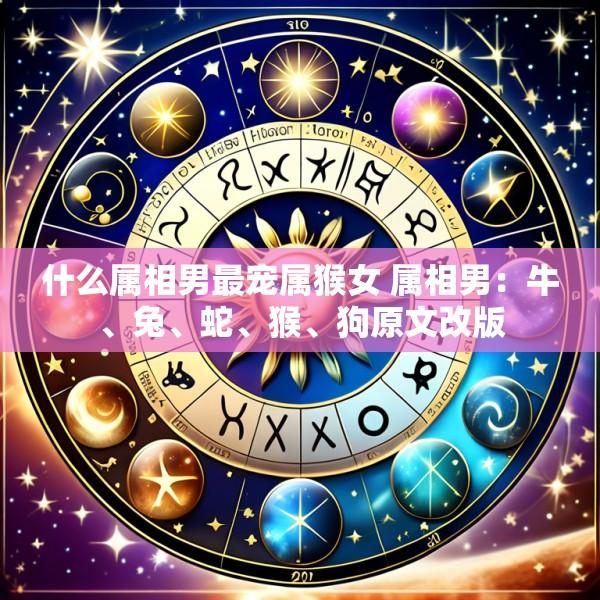什么属相男最宠属猴女 属相男：牛、兔、蛇、猴、狗原文改版