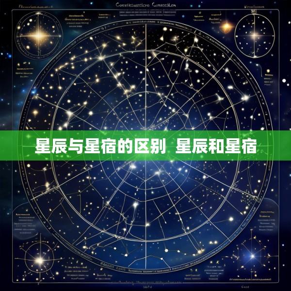 星辰与星宿的区别  星辰和星宿