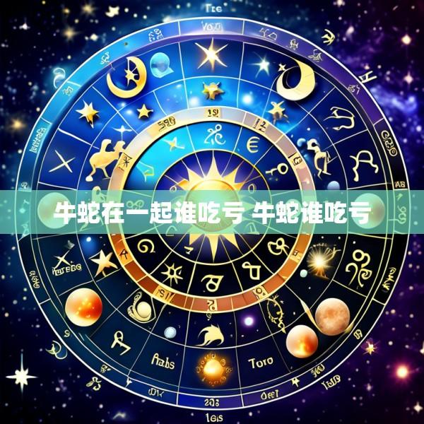 牛蛇在一起谁吃亏 牛蛇谁吃亏
