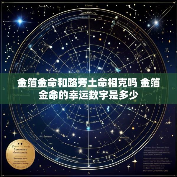 金箔金命和路旁土命相克吗 金箔金命的幸运数字是多少