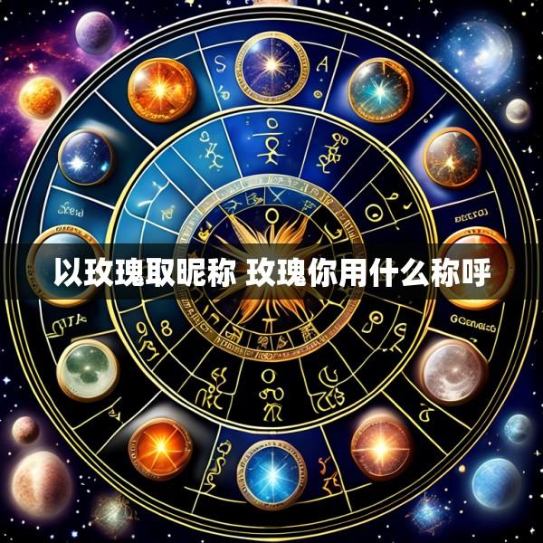 以玫瑰取昵称 玫瑰你用什么称呼