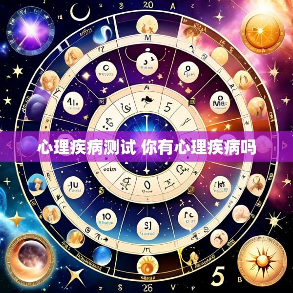 心理疾病测试 你有心理疾病吗