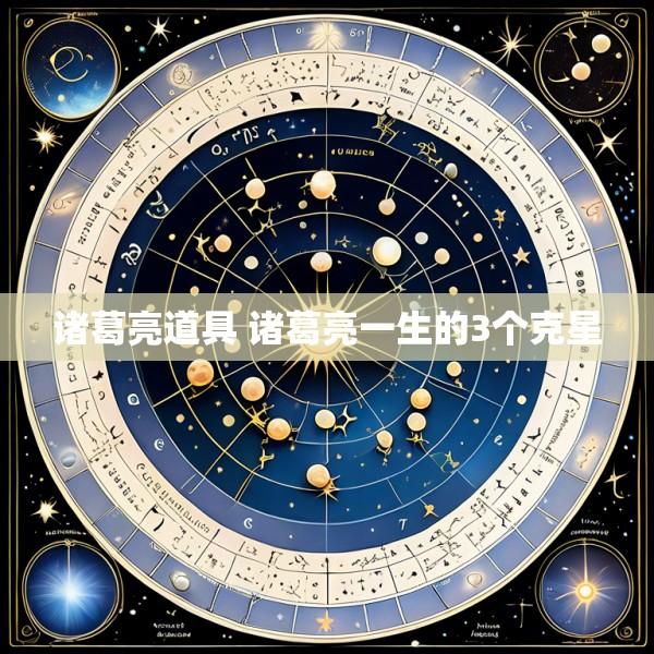 诸葛亮道具 诸葛亮一生的3个克星