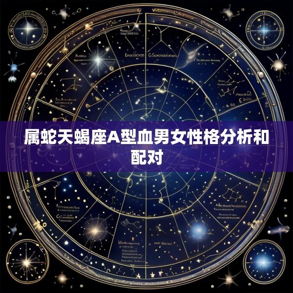 属蛇天蝎座A型血男女性格分析和配对